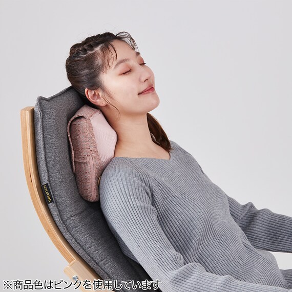 持ち運びしやすいミニマッサージクッション (ブラック) 7枚目画像