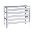 アルミ製エアコン室外機カバー(Sサイズ ホワイト) 1枚目画像