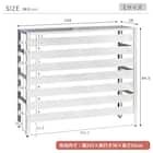 アルミ製エアコン室外機カバー(Lサイズ ホワイト) 2枚目画像