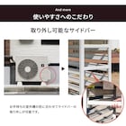 アルミ製エアコン室外機カバー(Lサイズ ホワイト) 11枚目画像