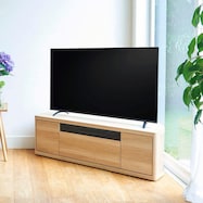 コーナーにも対応するテレビボード(幅110cm ROC)