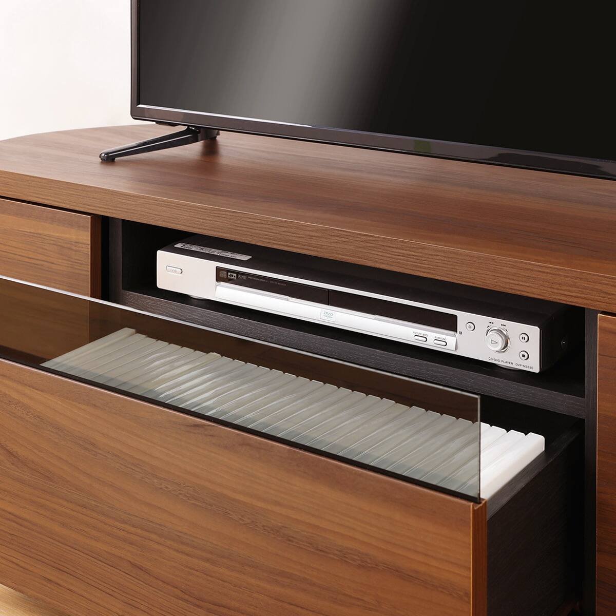 コーナーにも対応するテレビボード (幅110cm ROC BR) | ニトリネット