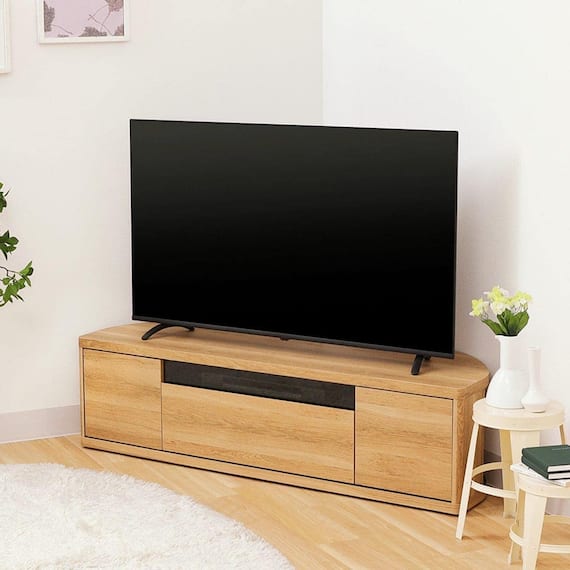 コーナーにも対応するテレビボード (幅130cm ROC NA) 1枚目画像