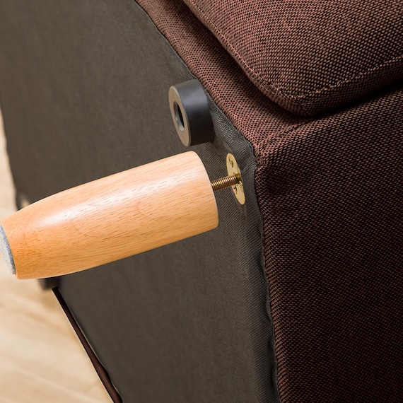 コーナーソファ3点セット 布張りタイプ (ワイン) 13枚目画像