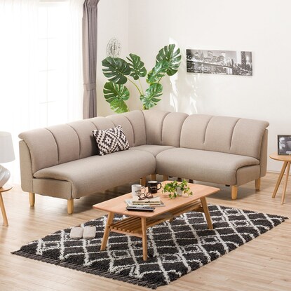 コーナーソファ3点セット ベージュ 通販 ニトリネット 公式 家具 インテリア通販 コーナーソファ3点セット ベージュ 通販 ニトリネット 公式 家具 インテリア通販