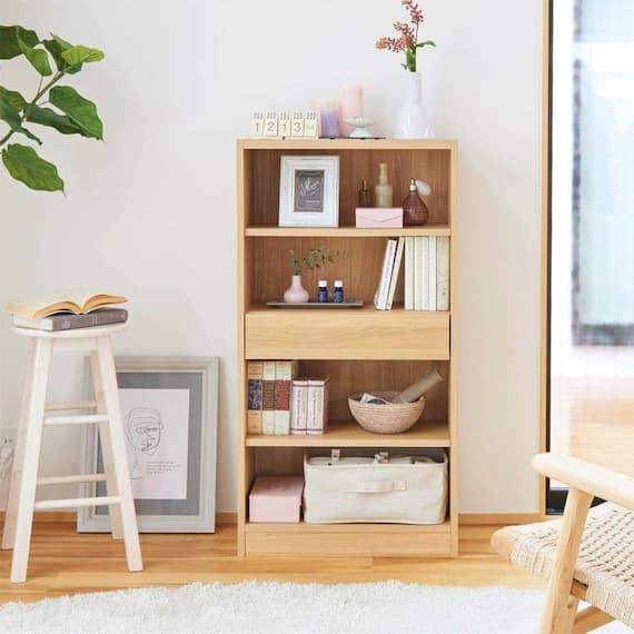 引き出し付きオープンラック (SO1 NA) 1枚目画像