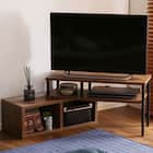 ヴィンテージテイストの伸長式テレビ台 (ローボード75-135cm WAL) 10枚目画像