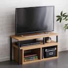 ヴィンテージテイストの伸長式テレビ台 (ローボード75-135cm NA) 9枚目画像