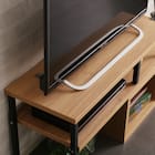 ヴィンテージテイストの伸長式テレビ台 (ローボード75-135cm NA) 11枚目画像