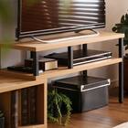 ヴィンテージテイストの伸長式テレビ台 (ローボード75-135cm NA) 12枚目画像