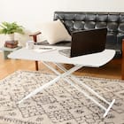 天然木突板仕様の昇降テーブル (WS) 1枚目画像