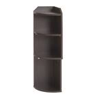 薄型カウンター下収納 コーナーラック (DBR) 8枚目画像