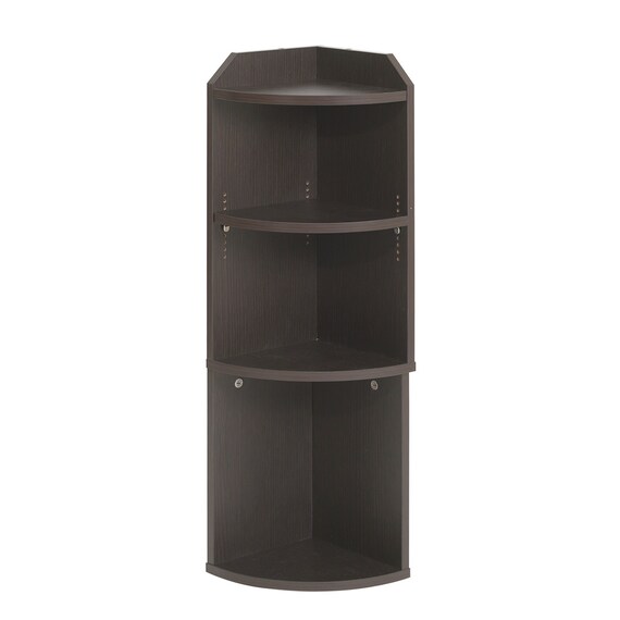 薄型カウンター下収納 コーナーラック (DBR) 9枚目画像