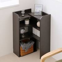 薄型カウンター下収納 伸長式ラック (DBR)