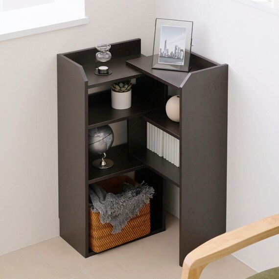 薄型カウンター下収納 伸長式ラック (DBR) 1枚目画像