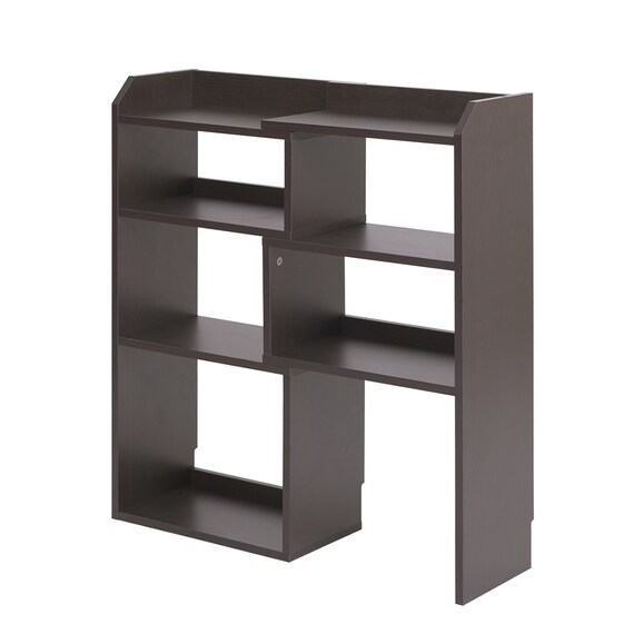 薄型カウンター下収納 伸長式ラック (DBR) 8枚目画像