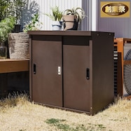 スチール小型物置(幅80cm)【期間限定価格:11/28~1/5まで】