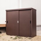 横型スチール物置(幅123cm) 1枚目画像