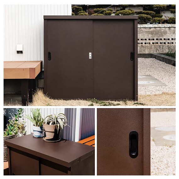 横型スチール物置(幅123cm) 2枚目画像