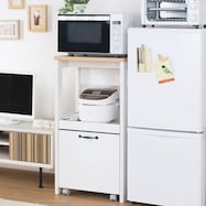 ワゴン付きコンパクトレンジラック【期間限定価格:11/27~1/5まで】