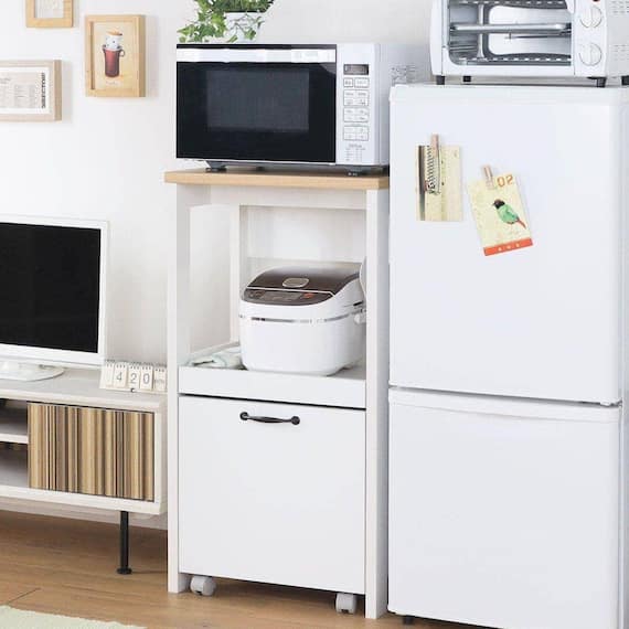 ワゴン付きコンパクトレンジラック (DLZ-9050TR) 1枚目画像