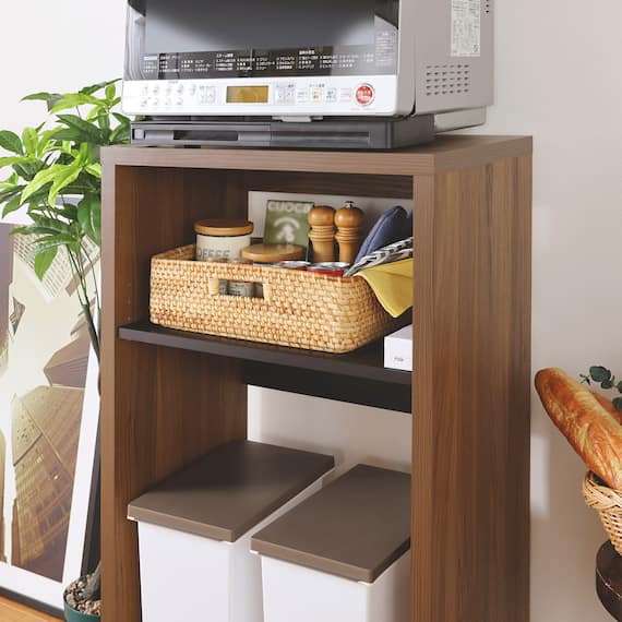 シンプルなコンパクトレンジラック (BR) 3枚目画像