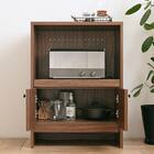 コンパクトサイズのシンプルレンジボード (幅60cm BR) 3枚目画像