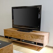 配線すっきり！コンセント付きテレビ台(ローボード幅150cm)