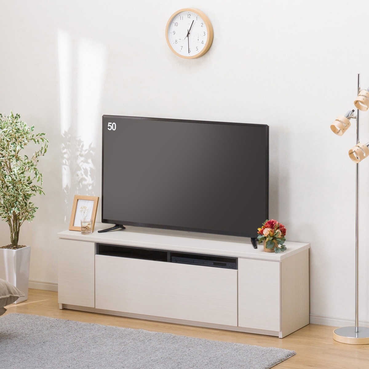 ローボード (W150 ハイタイプ WH) | ニトリネット【公式】 家具