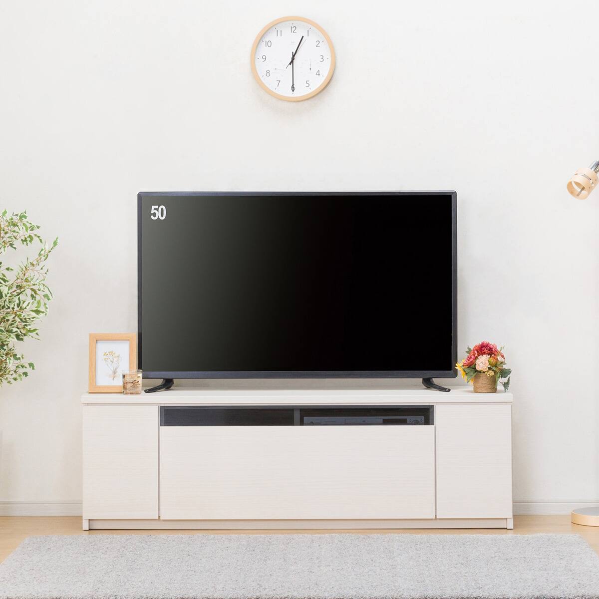 ローボード (W150 ハイタイプ WH) | ニトリネット【公式】 家具