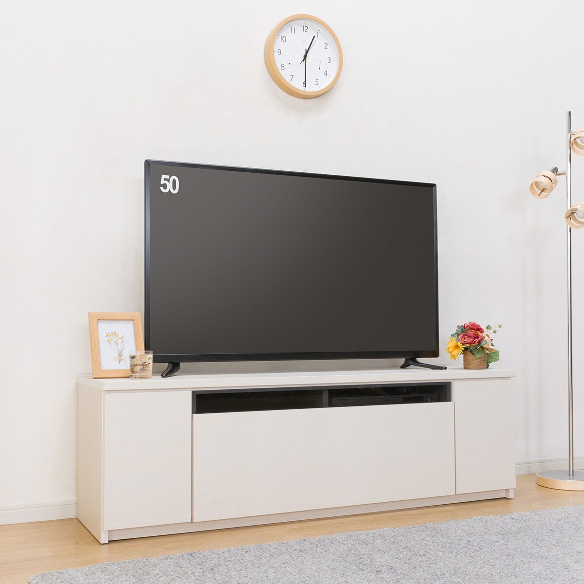 ローボード (W150 ハイタイプ WH) | ニトリネット【公式】 家具