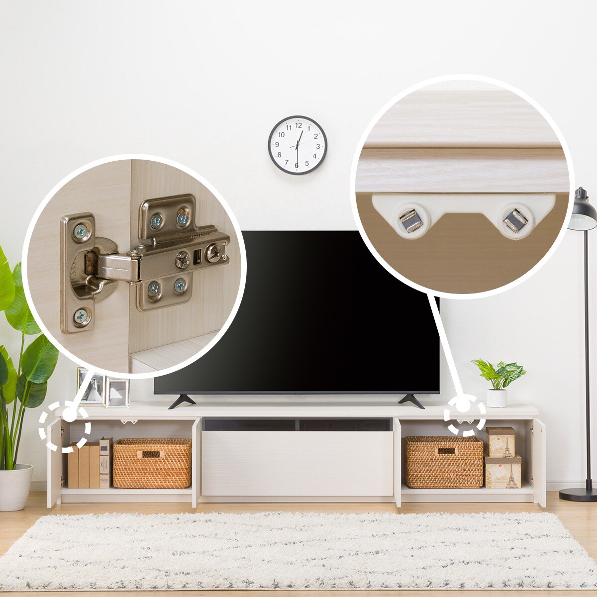 ニトリ　ローボードモカLOWBOARD MOCHA テレビ台　たのメル便送料込み ニトリ ローボード(セーラル3 149 CHN-BE） テレビ台 TV台 TV
