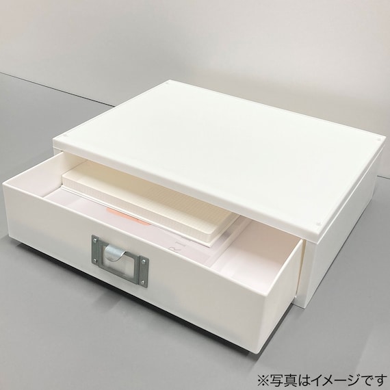 A4ファイルケース ヨコ (50R ホワイト) 2枚目画像