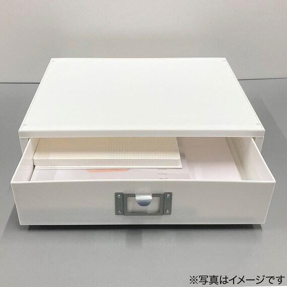 A4ファイルケース ヨコ (50R ホワイト) 3枚目画像