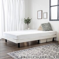 シングル 脚付きすのこベッド (APL WH)