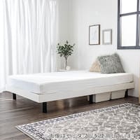 シングル 脚付きすのこベッド (APL WH)