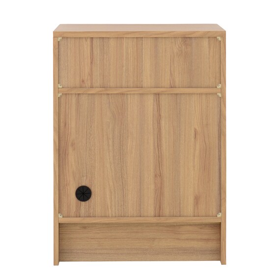 コンパクトサイズのシンプルキャビネット (幅60cm LBR) 7枚目画像