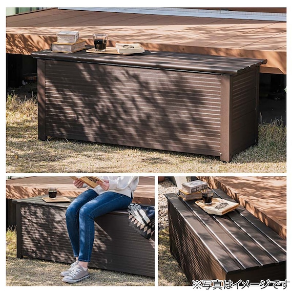 アルミベンチ収納(幅120cm) 13枚目画像