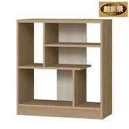 ツートンオープンシェルフ(幅80cm SLRC)【期間限定価格:11/25~1/5まで】