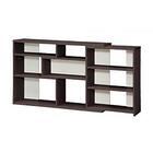 幅の調節ができる 窓・カウンター下ラック (レギュラー奥行29.5cm DBR) 3枚目画像