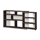 幅の調節ができる 窓・カウンター下ラック (レギュラー奥行29.5cm DBR) 3枚目画像