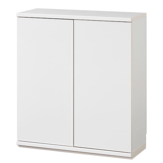 カウンター下収納 扉タイプ (PTS 幅75cm WH) 8枚目画像