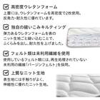 セミシングル 棚付きすのこベッドとマットレスセット (MRS ホワイト / RRS ポケットコイル) 21枚目画像