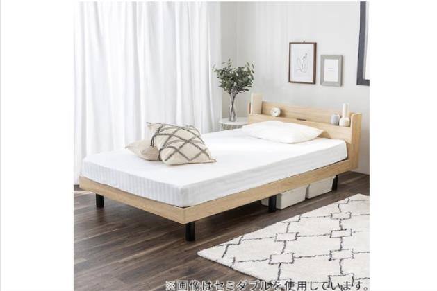 【美品】ニトリ　シングル 棚付きすのこベッド (MRS NA) ﾀﾅﾂｷｽﾉｺﾍﾞｯﾄﾞ MRS S NA | ニトリネット【公式】 家具・インテリア通販