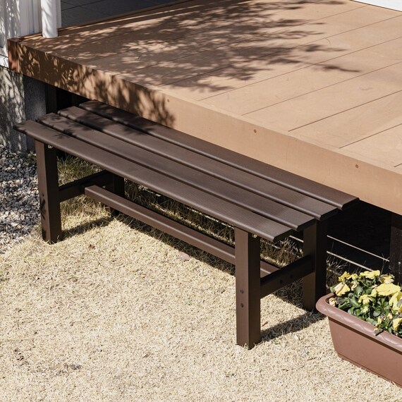 アルミベンチ(幅120cm) 1枚目画像