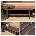 アルミベンチ(幅120cm) 3枚目画像