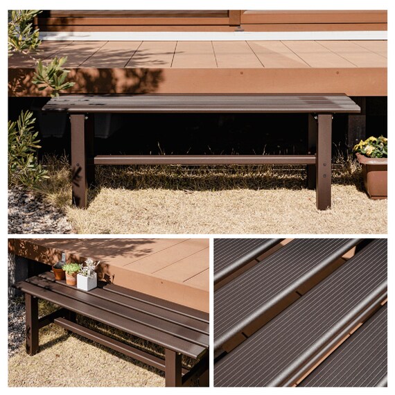 アルミベンチ(幅120cm) 3枚目画像