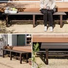 アルミベンチ(幅180cm) 10枚目画像