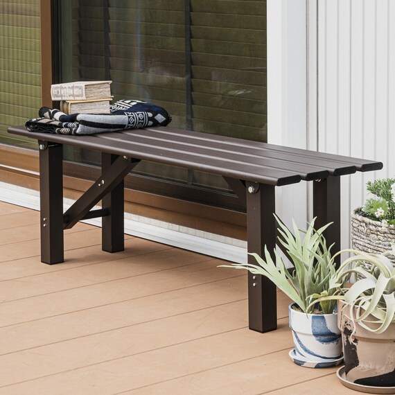 アルミ折りたたみベンチ(幅120cm) 1枚目画像