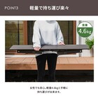 アルミ折りたたみベンチ(幅120cm) 8枚目画像